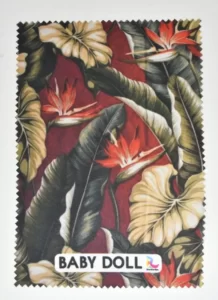 Bahan print kain baby doll